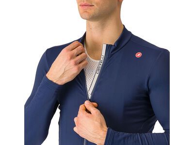 Castelli Espresso Thermal Jersey, belgian blue - Bild 3