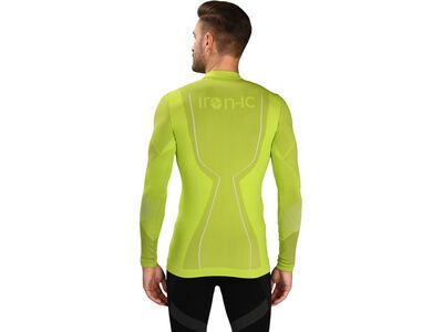 Iron-ic Long-Sleeve T-Shirt Performance 3DN - Man, lime - Bild 3