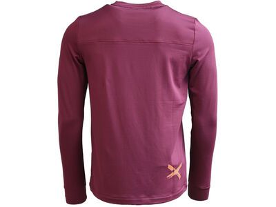 Zimtstern Crewz Shirt LS Men, windsor wine - Bild 2
