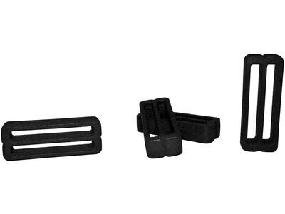Fixplus Strapkeeper für 2,3 cm Straps - 4 Stück, black