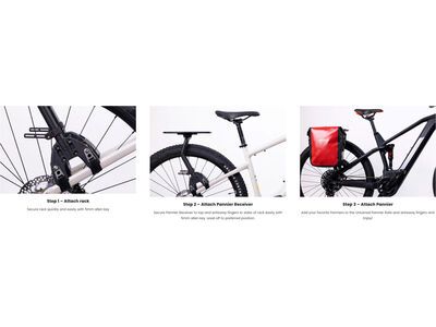 Aeroe Spider Pannier Rack, black - Bild 9