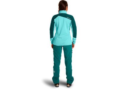 Ortovox Westalpen Swisswool Hybrid Jacket W, pacific green - Bild 4