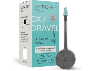 Aeron CX/Gravel - SuperLite Race AL / 32-52 / SV65 / 650B-700C - Bild 1