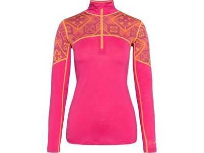 Kari Traa Eloise Half Zip Baselayer bright pink