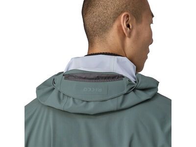 Patagonia Men's SnowDrifter Jacket, smolder blue w/raptor brown - Bild 6