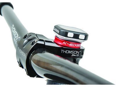 K-Edge Gravity Top Cap Mount Garmin, red - Bild 2