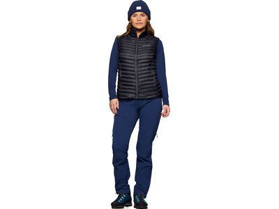 Norrona trollveggen down800 super light Vest W's, caviar black - Bild 4