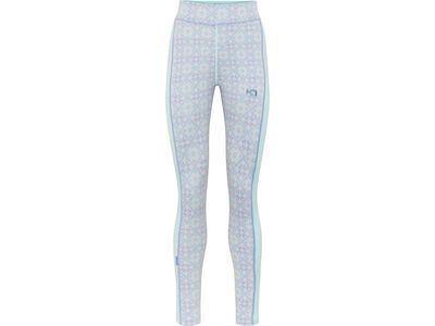 Kari Traa Rose High Waist Baselayer Pants bright turquoise