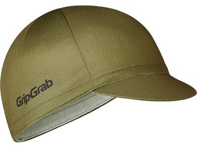 GripGrab Lightweight Summer Cycling Cap olive green