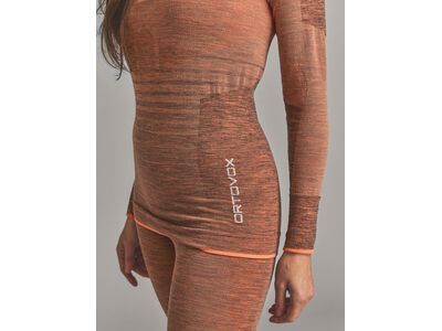 Ortovox 230 Merino Competition Zip Neck W, faded tangerine - Bild 8
