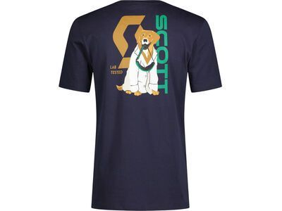 Scott Retro Short-Sleeve Men's Tee, dark blue/amazon green - Bild 2