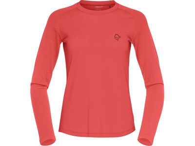 Norrona femund pureUll Long Sleeve W's, baked apple - Bild 1