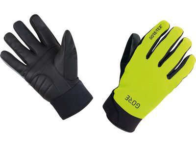 Gore Wear C5 Gore-Tex Thermo Handschuhe neon yellow/black