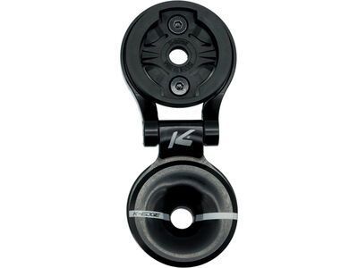 K-Edge Race Stem Mount Garmin + Top Cap, black - Bild 1