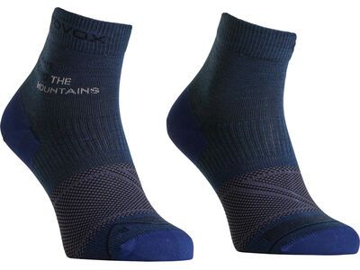 Ortovox Alpine Light Quarter Socks M blue nunatak