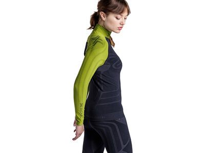 X-Bionic Heatloop Shirt LS Wmn, moss green/x black - Bild 13