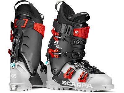 Scarpa 4-Quattro Pro LE, silver gray/rosso corsa - Bild 6