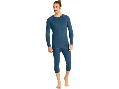 Ortovox 230 Merino Competition Long Sleeve M, petrol blue - Bild 2