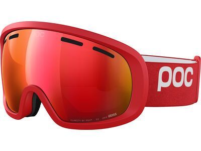 POC Fovea Mid, Clarity Int. Partly Sunny Red / prismane red - Bild 1