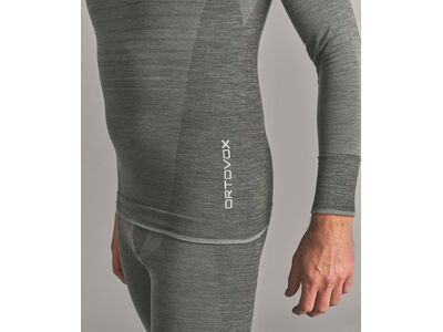 Ortovox 230 Merino Competition Zip Neck M, dark sage - Bild 6