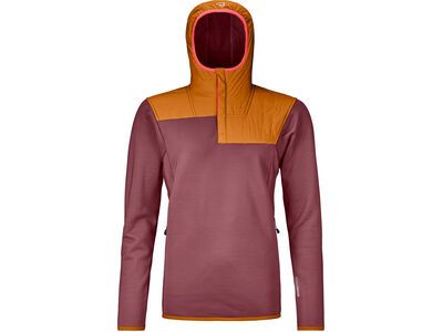 Ortovox Merino Fleece Plus Anorak W, mountain rose