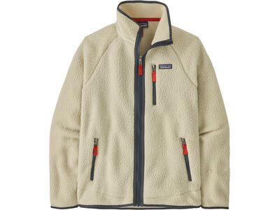 Patagonia Men's Retro Pile Jacket, pelican w/smolder blue