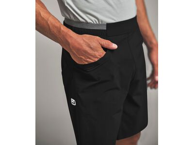 Ortovox Merino Shield Ultra Light Trace Shorts M, black raven - Bild 6