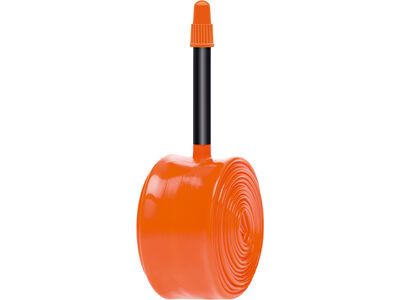 Tubolito Tubo-Road 42 mm - 700C x 18-32 / Black Valve, orange - Bild 3