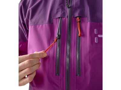 Haglöfs Spitz GTX Pro II Jacket Women, grape purple/purple night - Bild 7