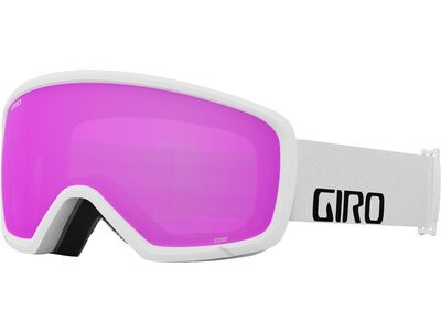 Giro Stomp Amber Pink white wordmark