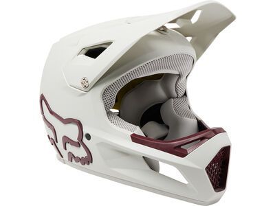 Fox Rampage Helmet, vintage white