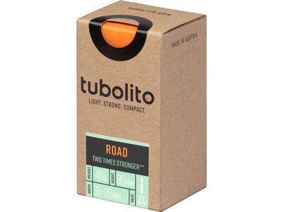 Tubolito Tubo-Road 80 mm - 700C x 18-28 orange
