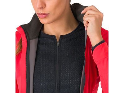 Castelli Alpha 150 W Jacket, hibiscus/black - Bild 3