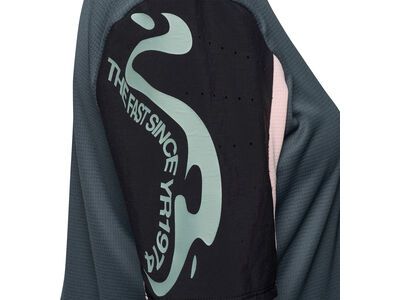 Fox Womens Defend Short Sleeve Jersey Creation, deep cobalt - Bild 4