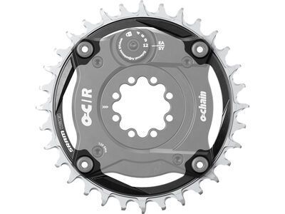 SRAM XX Eagle Transmission Kettenblatt 104 BCD für Ochain Spider, black - Bild 2