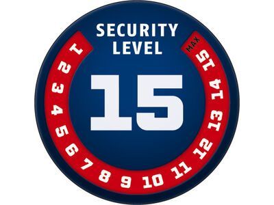 Abus Bordo 6500A/110 + Halter SH, black - Bild 4