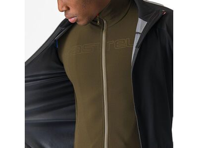 Castelli Ultra Rain Cape, black/silver reflex - Bild 3