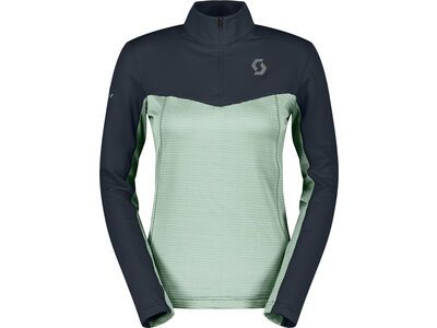 Scott Defined Light Women's Pullover, dark blue/fresh green