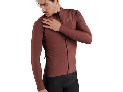 GripGrab PACR Thermal Long Sleeve Jersey, dark red - Bild 7