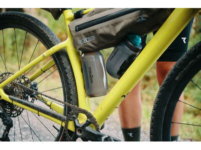 Fidlock Twist Bottle 450 Antibacterial + Bike Base, transparent black/light green - Bild 16