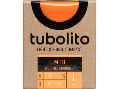 Tubolito Tubo MTB - 27.5 x 1.8-2.5, orange - Bild 2