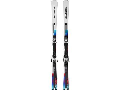 Salomon Addikt + MI12 GW F80 Wh white/black/pastel neon blue