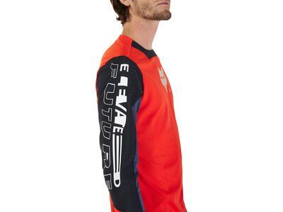Fox Defend LS Jersey Elevated, fluorescent red - Bild 5