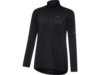 GOREWEAR M Damen Mid Zip Shirt Langarm, black - Bild 2