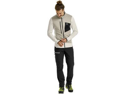 Ortovox Merino Fleece Grid Hoody M, white chalk - Bild 3