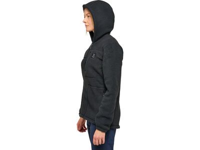 Haglöfs Malung Pile Hood Women, true black - Bild 5