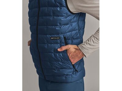 Ortovox DownWool 180 Vest M, blue nunatak - Bild 3