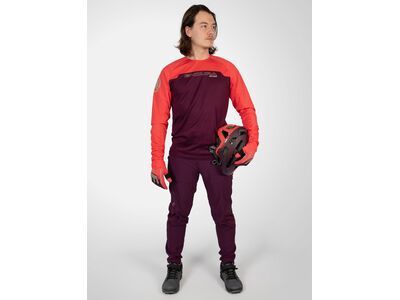 Endura MT500 Burner Trikot (Langarm), aubergine - Bild 7