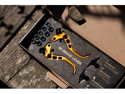 OAK Components SH Bremshebel Set - Shimano, gold - Bild 4