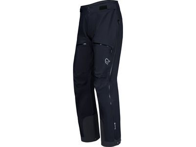 Norrona trollveggen Gore-Tex Pro light Pants M's, caviar black - Bild 2